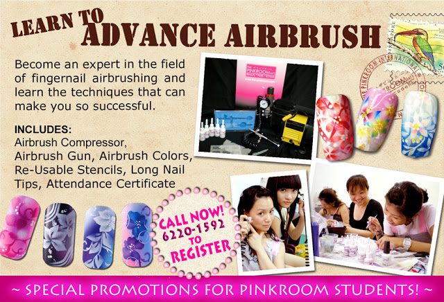 Airbrush Nail Art Course, Certified Nail Art Course